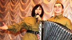 Аул Зимняя Ставка посетила концертная фронтовая бригада из Левокумского района
